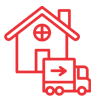 House Shifting Icon - Axis Packers and Movers 